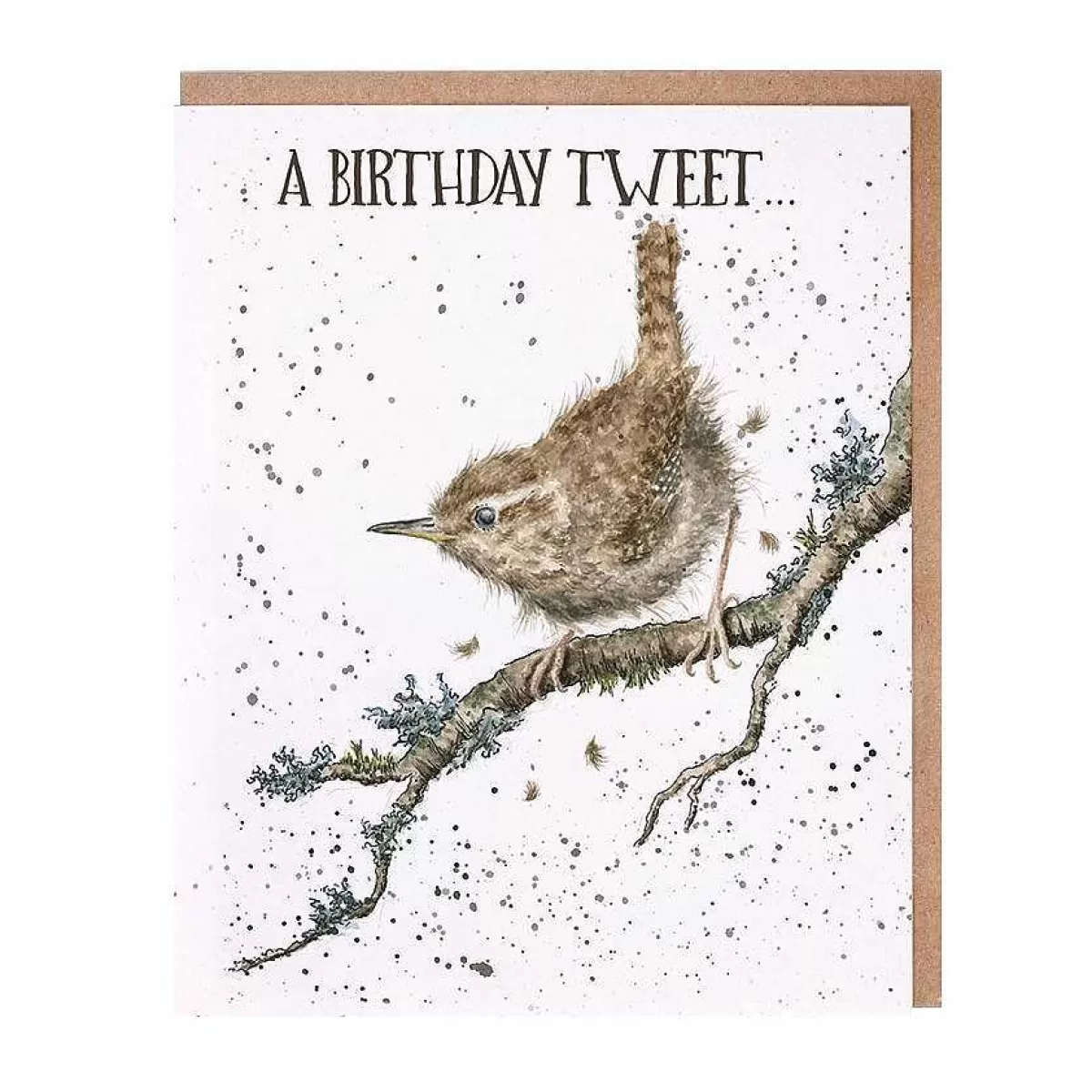 Birthday>Wrendale Designs A Birthday Tweet' Wren Birthday Card