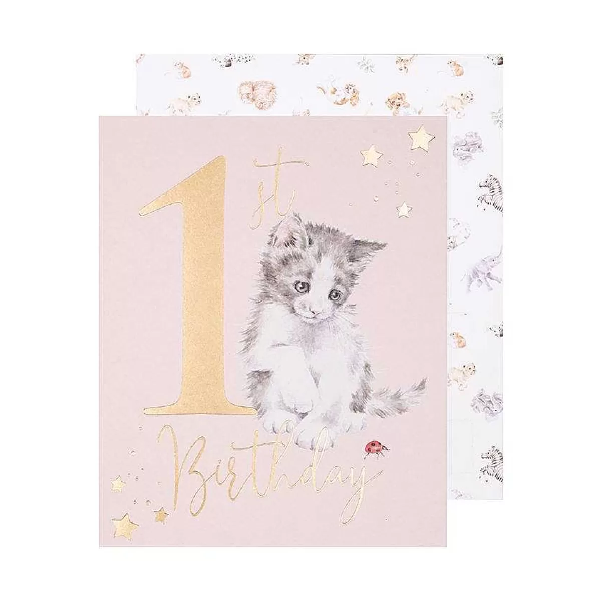 New Baby>Wrendale Designs A Purrrfect Day' Cat Card