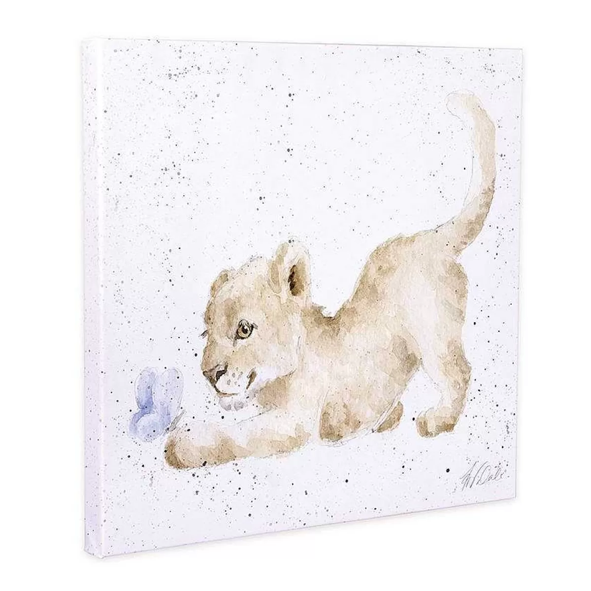 Canvas Prints>Wrendale Designs A Roar-Able' Lion Small Canvas