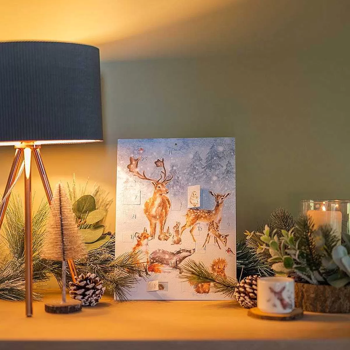 Advent Calendars>Wrendale Designs A Winter Wonderland' Woodland Animal Advent Calendar