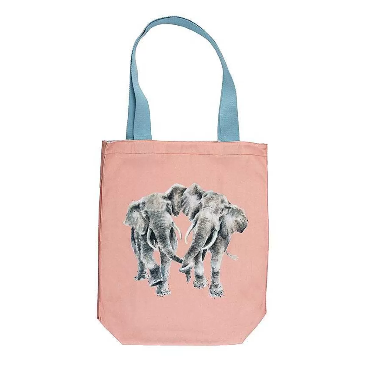 Canvas & Foldable Shopping Bags>Wrendale Designs Age Is Irrelephant' Elephant Canvas Bag