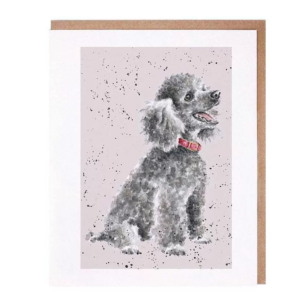 Dog Cards>Wrendale Designs Alice' Poodle Card