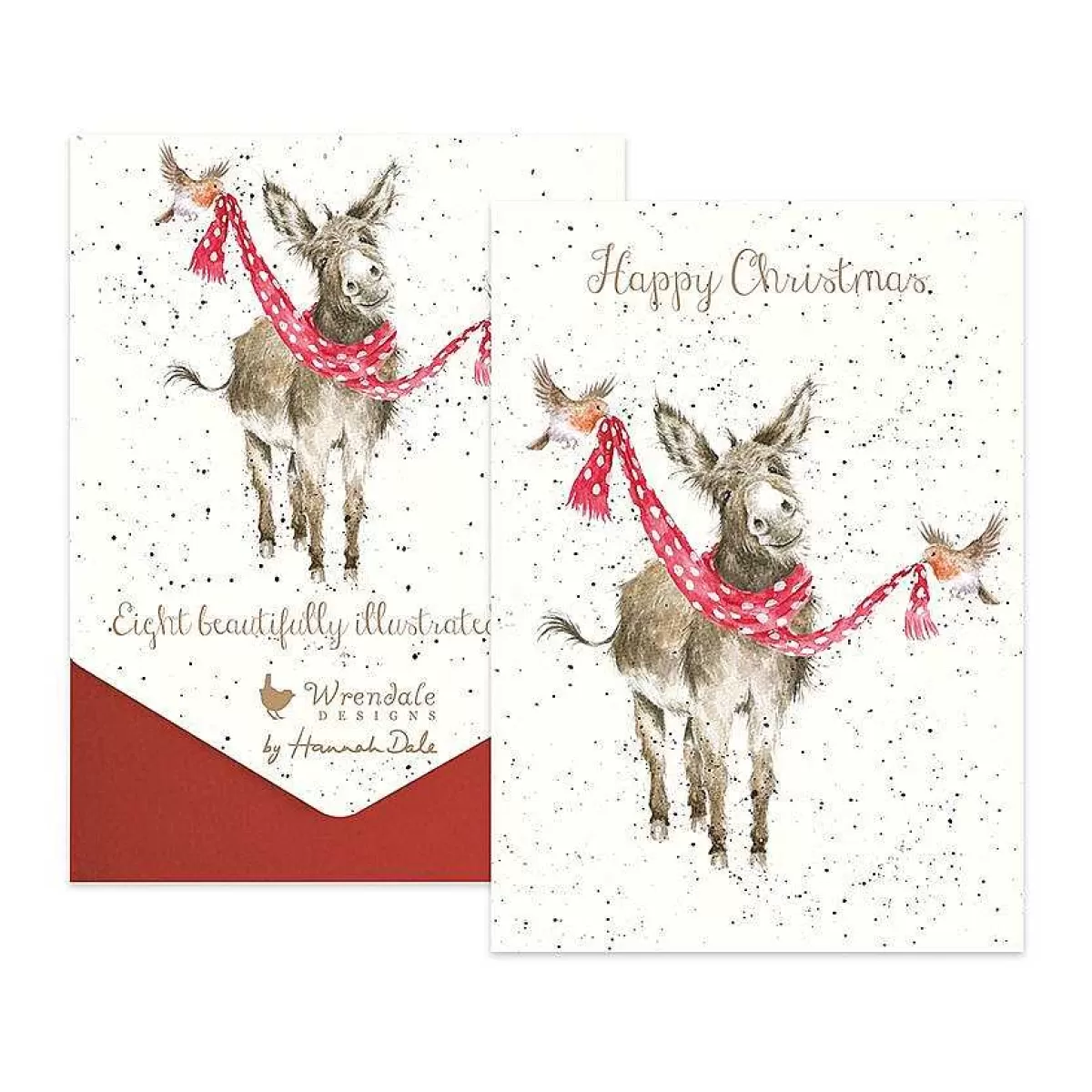 Boxed Christmas Cards>Wrendale Designs All Wrapped Up' Christmas Card Pack