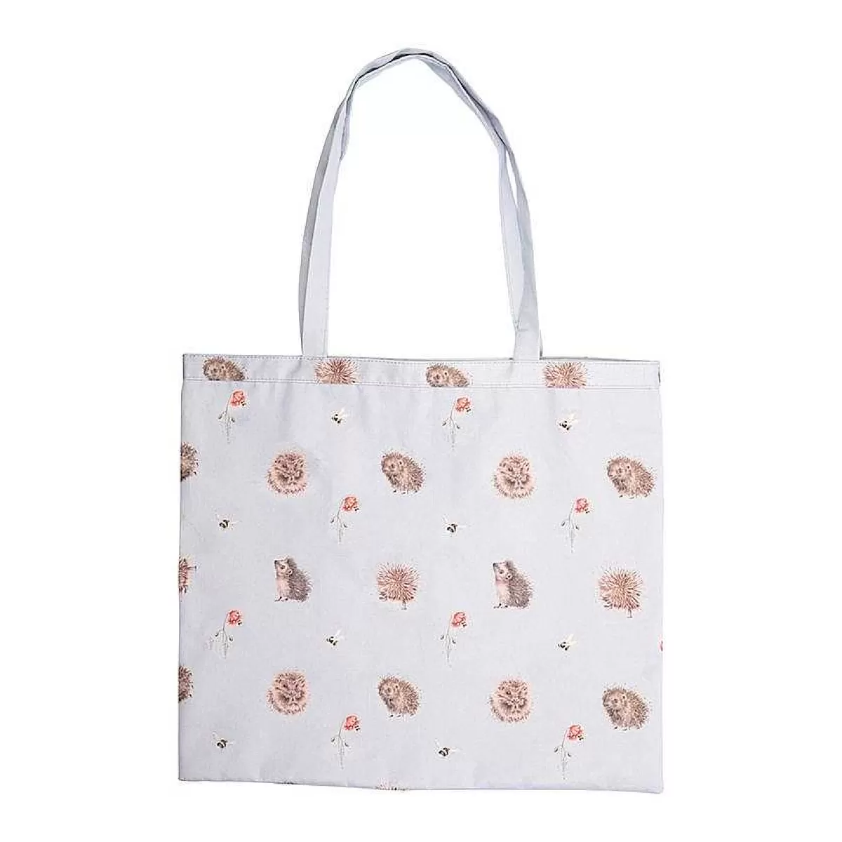 Canvas & Foldable Shopping Bags>Wrendale Designs Awakening' Hedgehog Foldable Shopper Bag