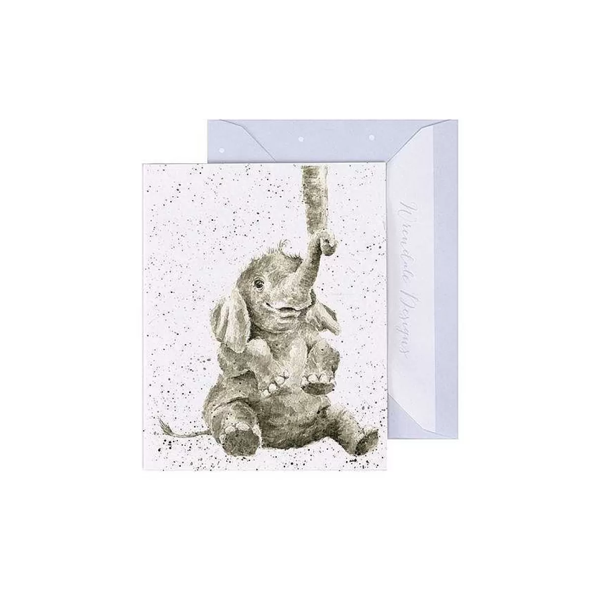 Gift Enclosure Cards>Wrendale Designs Baby' Elephant Enclosure Card