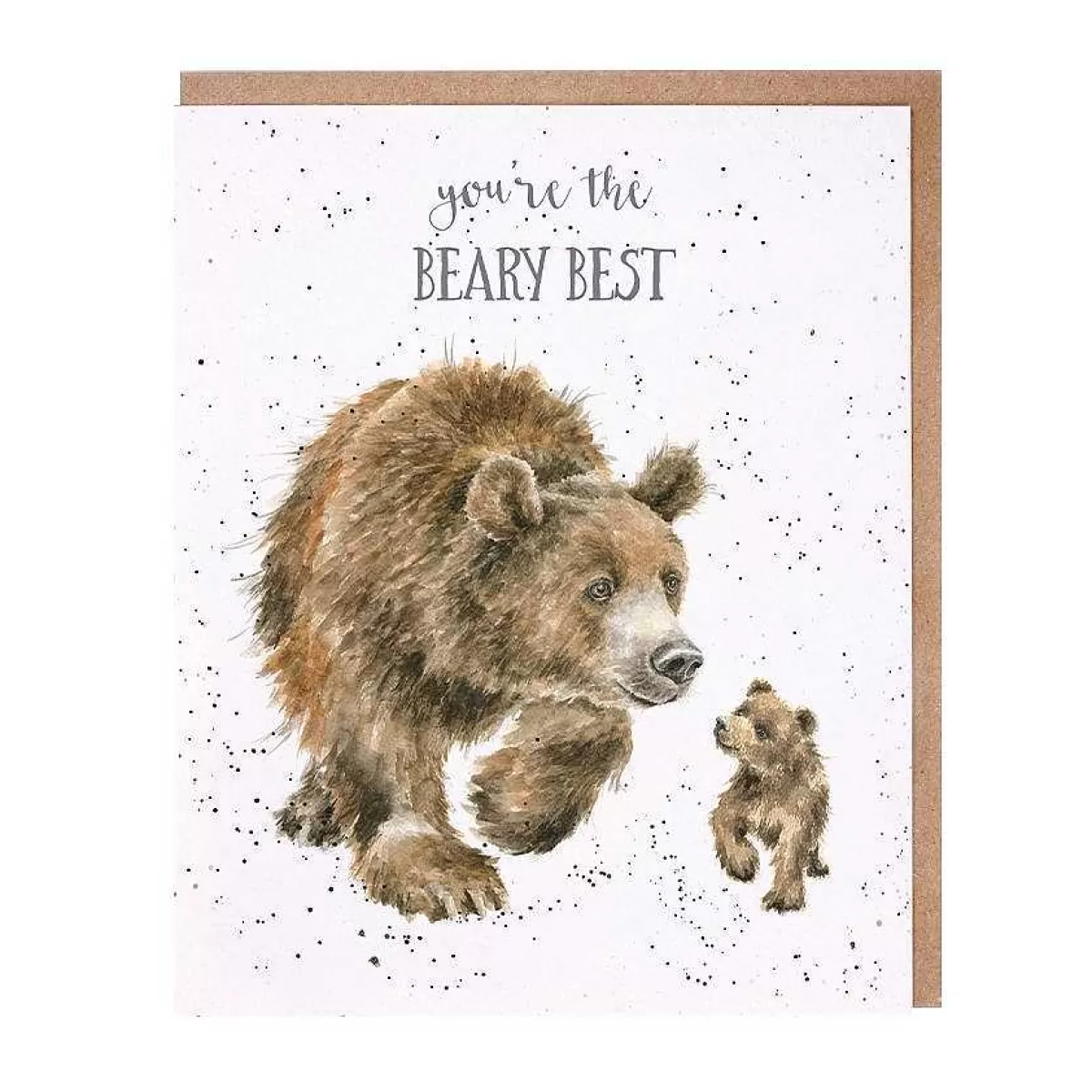 Father'S Day>Wrendale Designs Beary Best' Bear Card