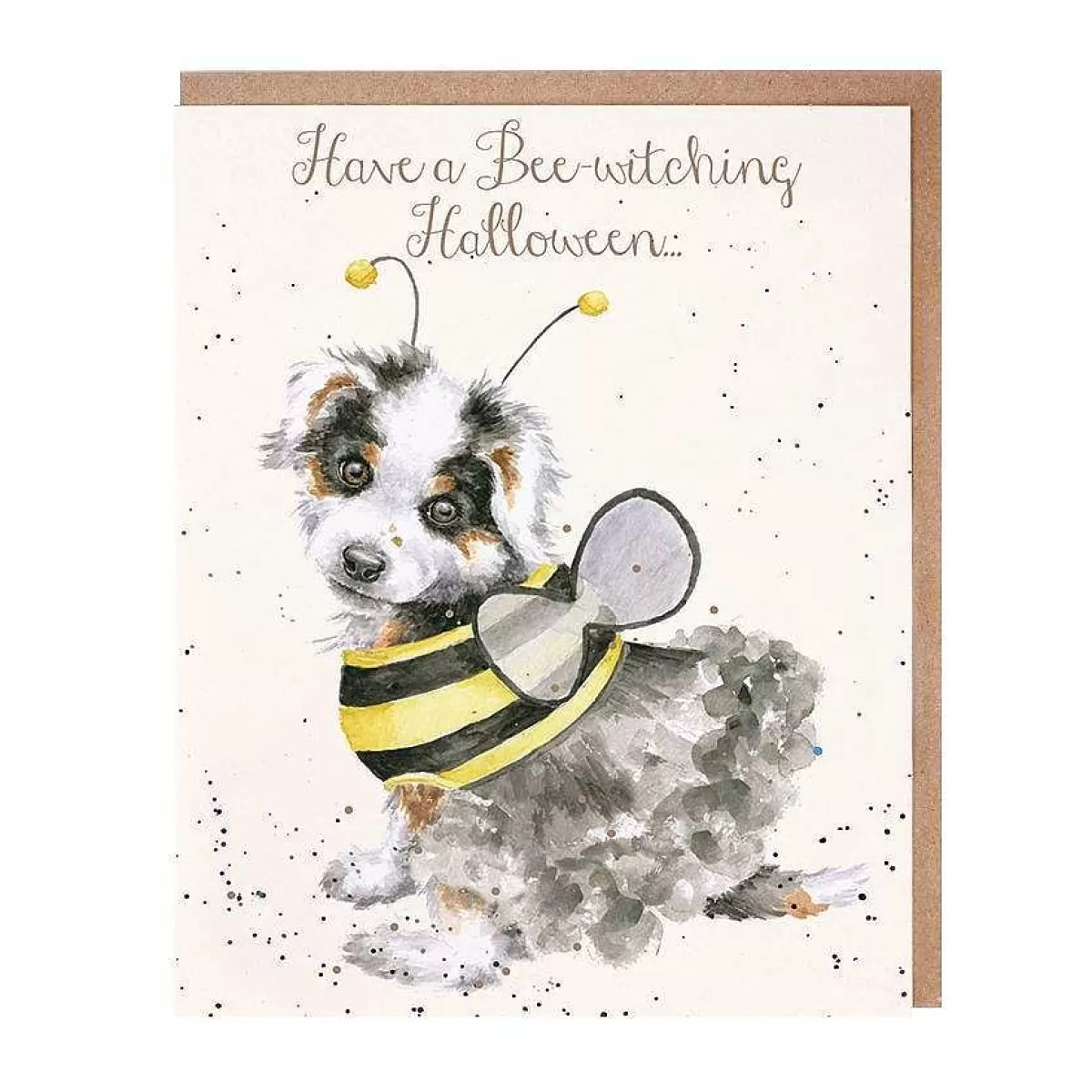 Single Christmas Cards>Wrendale Designs Bee-Witched' Card