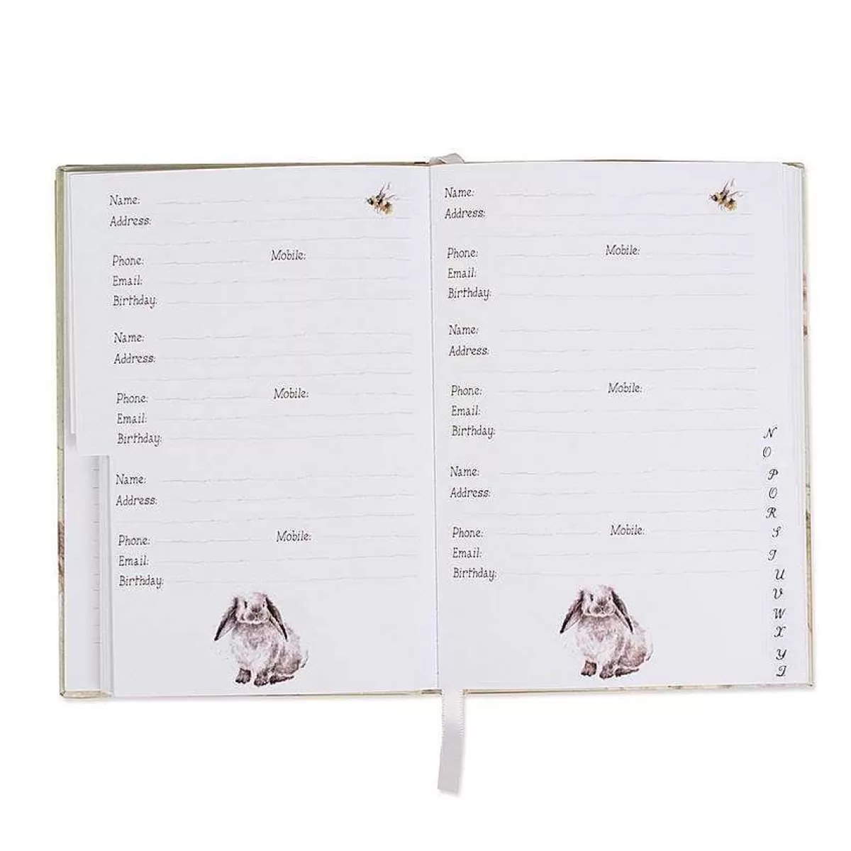 Address Books>Wrendale Designs Birds Of A Feather' Owl Address Book