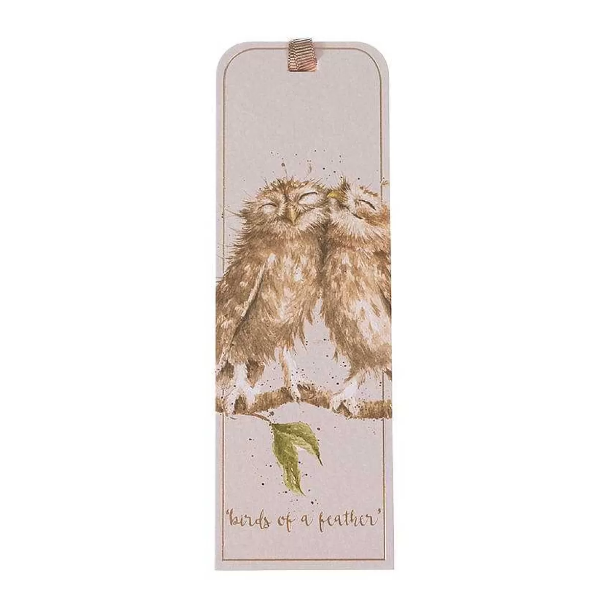 Bookmarks>Wrendale Designs Birds Of A Feather' Owl Bookmark