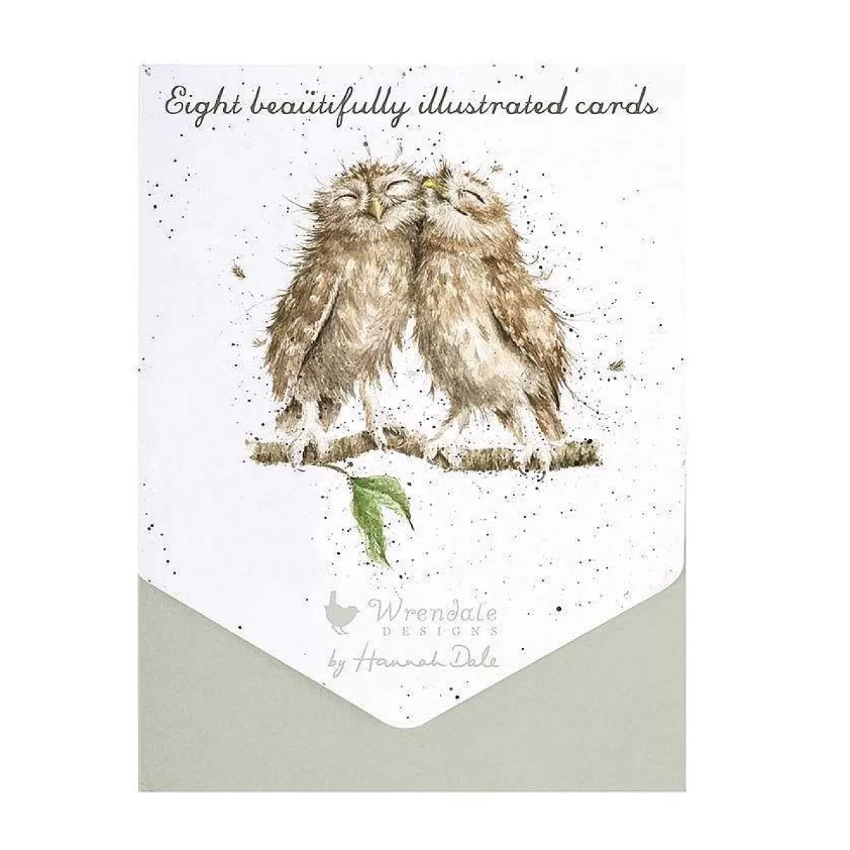 Notecards & Memo Blocks>Wrendale Designs Birds Of A Feather' Owl Notecard Set