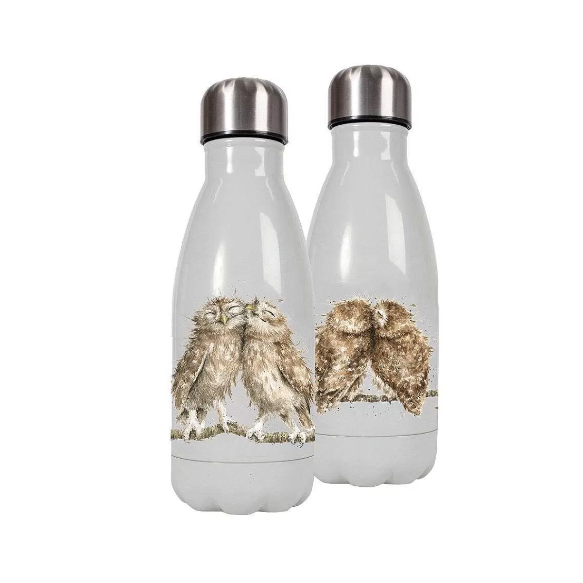 Water Bottles>Wrendale Designs Birds Of A Feather' Owl Small Water Bottle