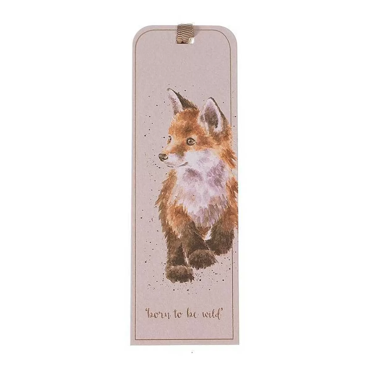 Bookmarks>Wrendale Designs Born To Be Wild' Fox Bookmark