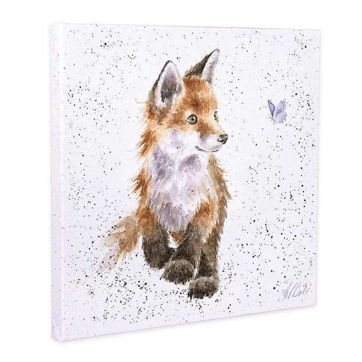 Canvas Prints>Wrendale Designs Born To Be Wild' Fox Canvas