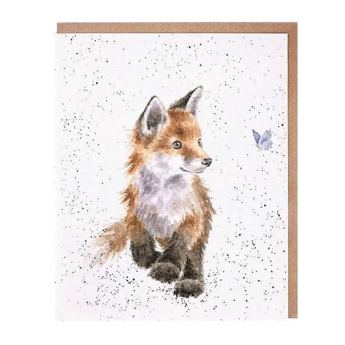 The Country Set>Wrendale Designs Born To Be Wild' Fox Card