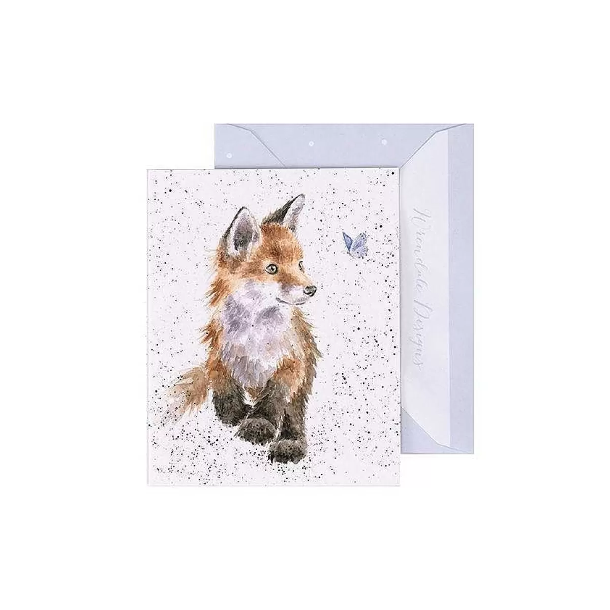 Gift Enclosure Cards>Wrendale Designs Born To Be Wild' Fox Enclosure Card