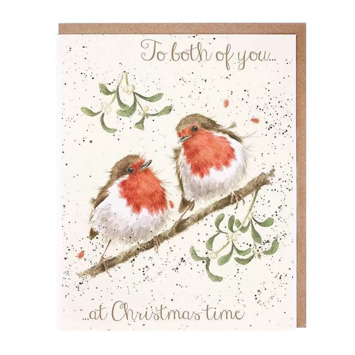 Single Relation Cards>Wrendale Designs Both Of You' Robin Card