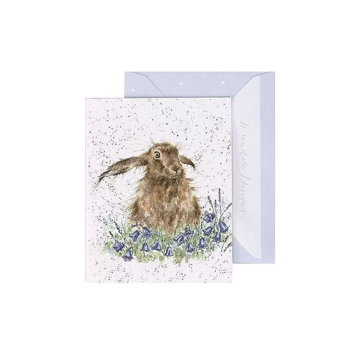 Gift Enclosure Cards>Wrendale Designs Bright Eyes' Hare Enclosure Card