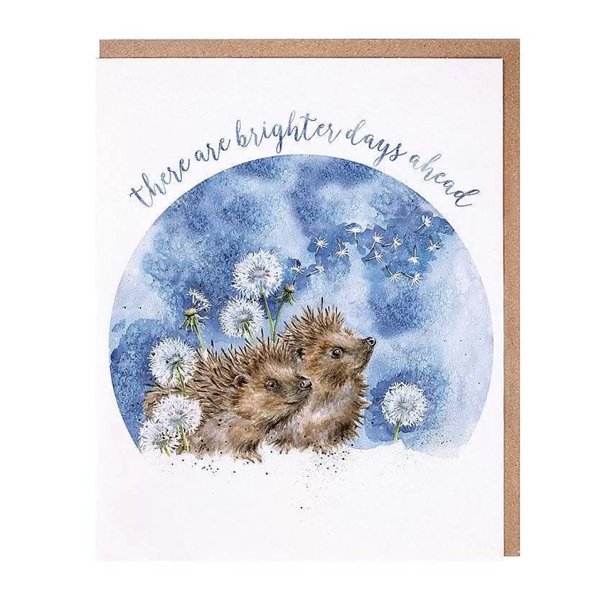 Thinking Of You>Wrendale Designs Brighter Days' Hedgehog Card