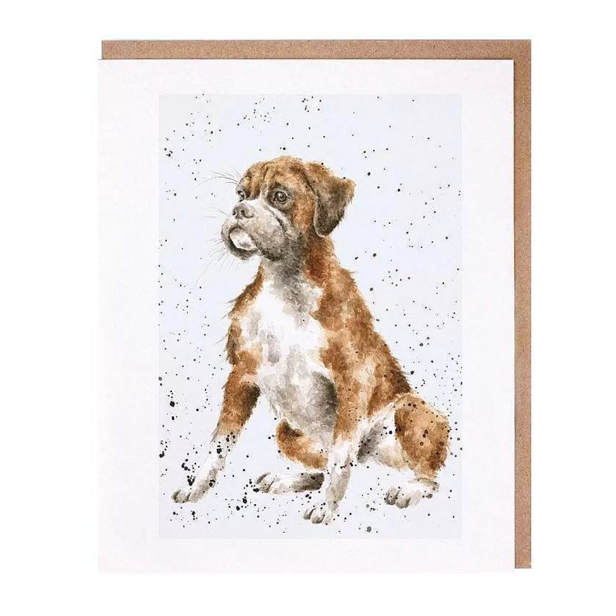 Dog Cards>Wrendale Designs Bruce' Boxer Card