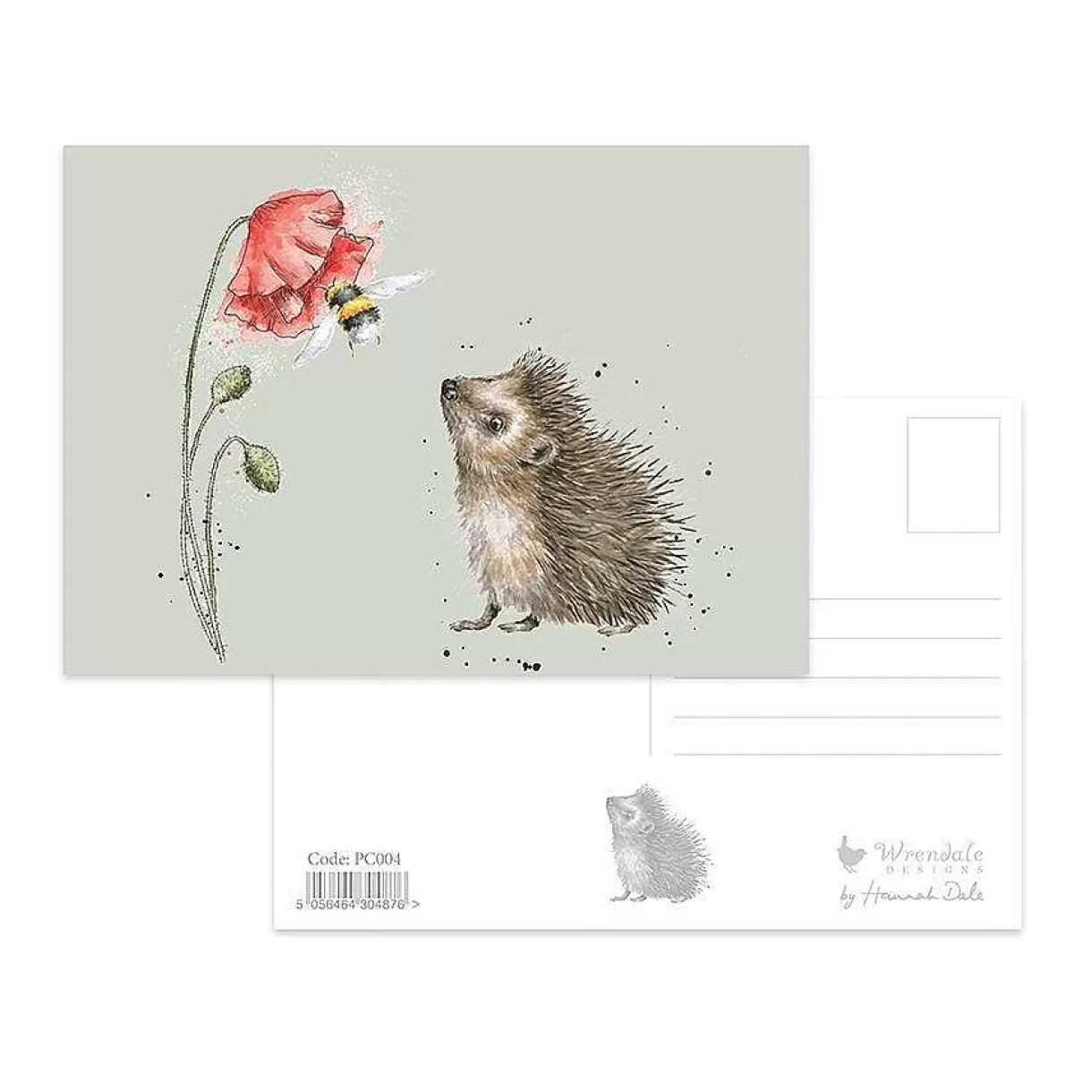 Postcards>Wrendale Designs Busy As A Bee' Postcard