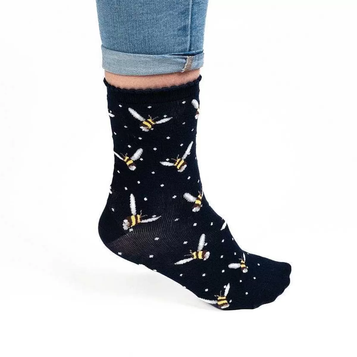 Socks>Wrendale Designs Busy Bee' Bee Socks