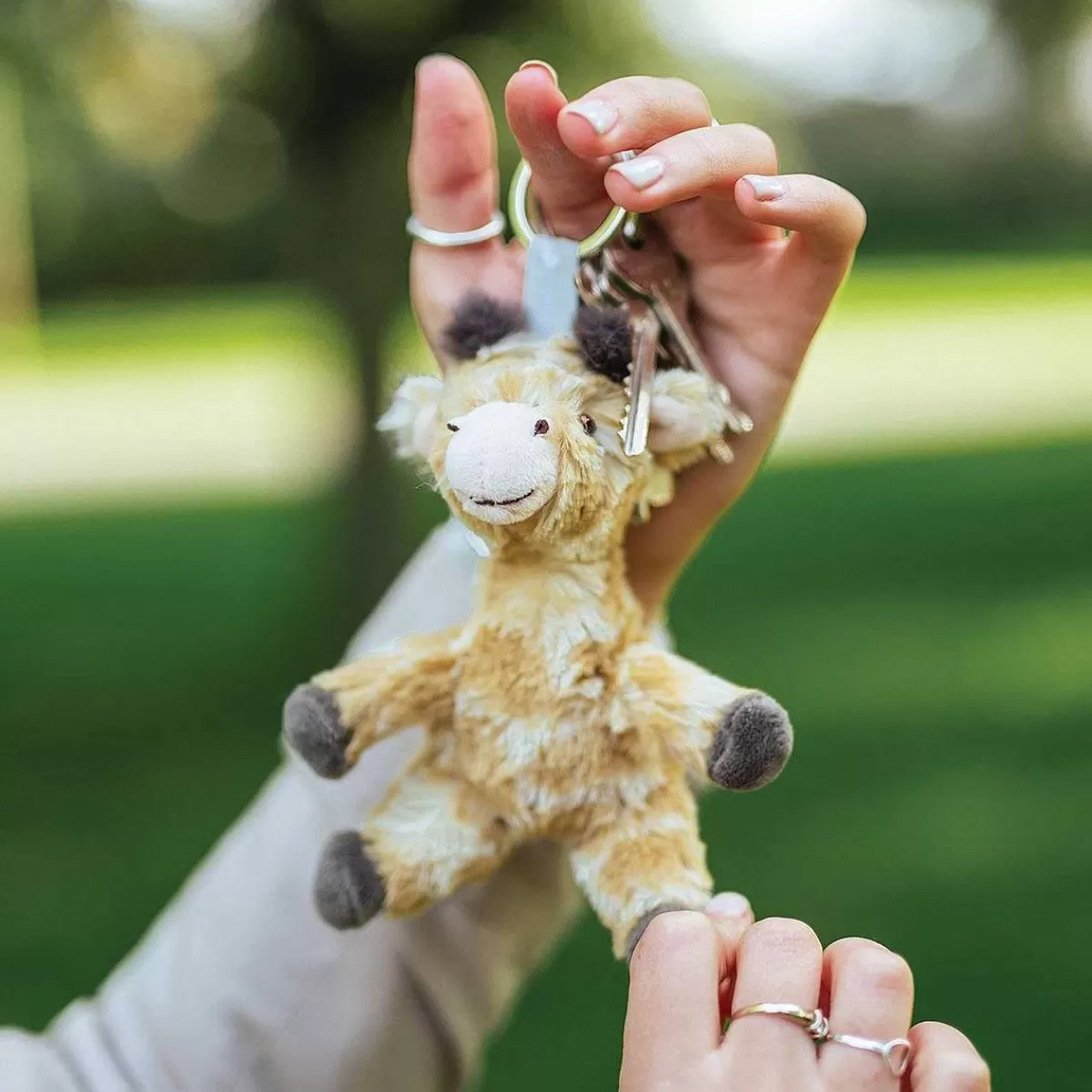 Plush Toy Collection>Wrendale Designs Camilla' Giraffe Plush Character Keyring