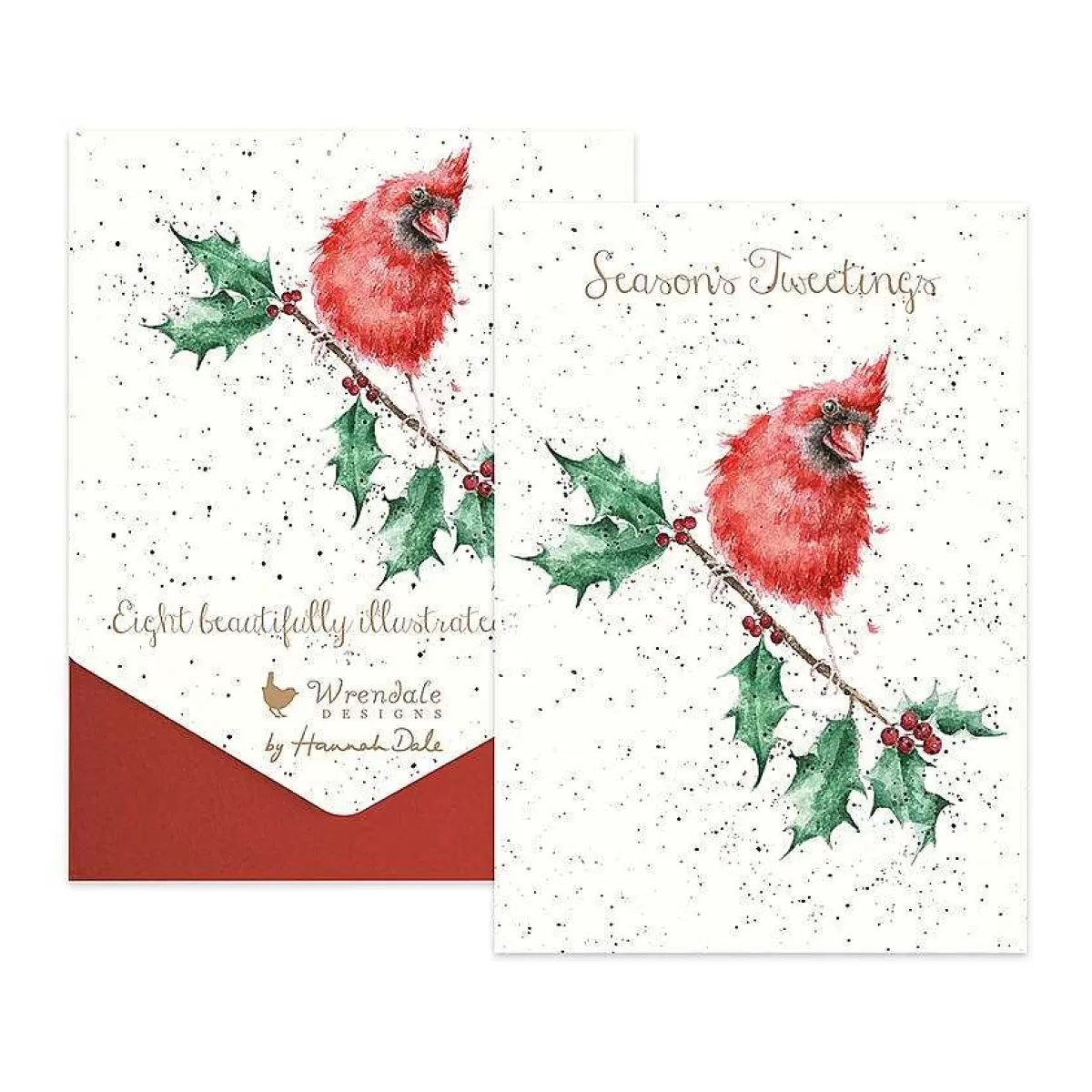 Boxed Christmas Cards>Wrendale Designs Cardinal Christmas' Christmas Pack