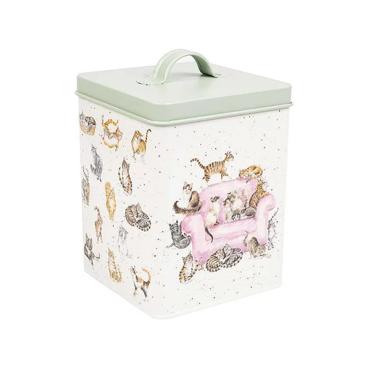 Pet Tinware>Wrendale Designs Cat Treat Tin