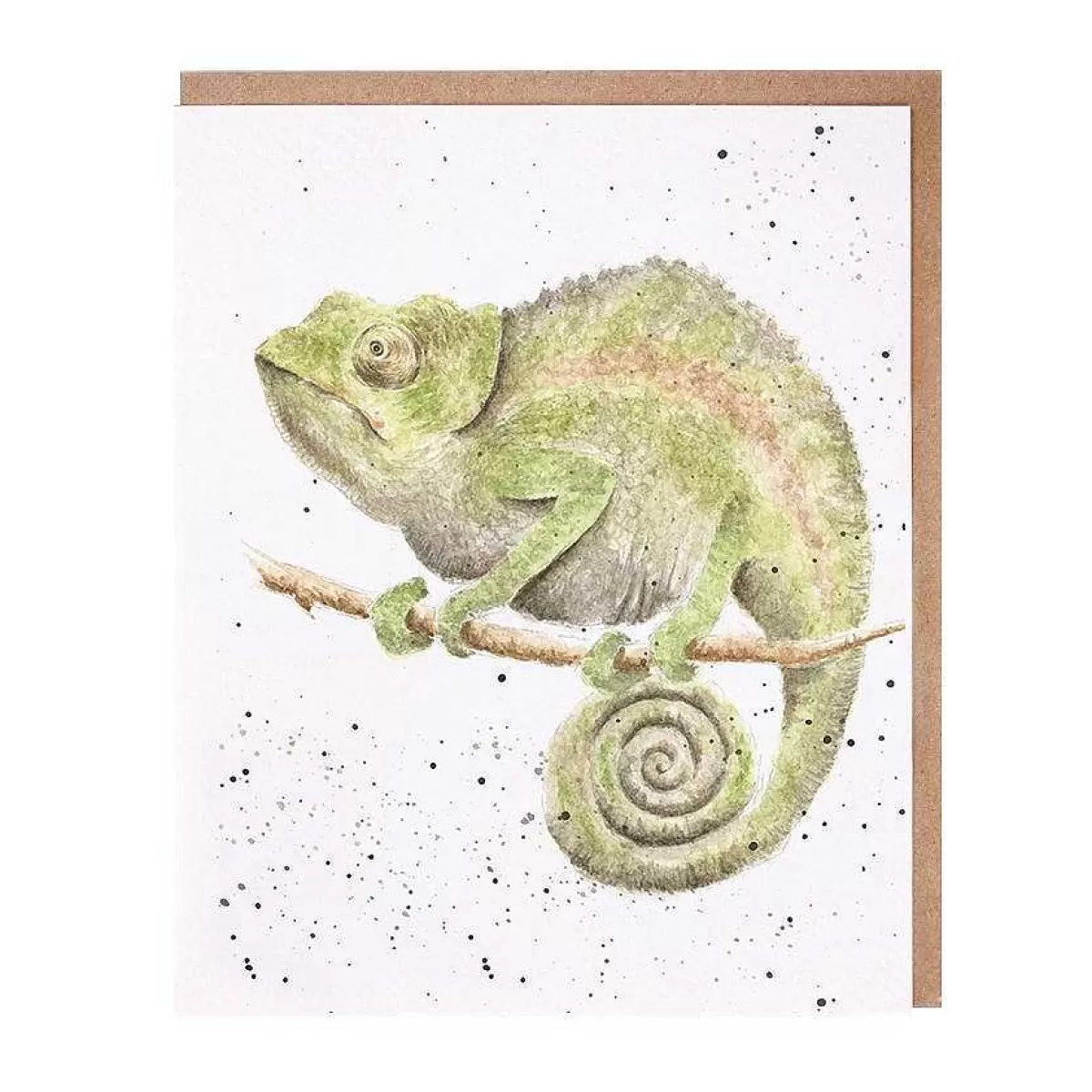 The Zoology Collection>Wrendale Designs Chameleon' Chameleon Card