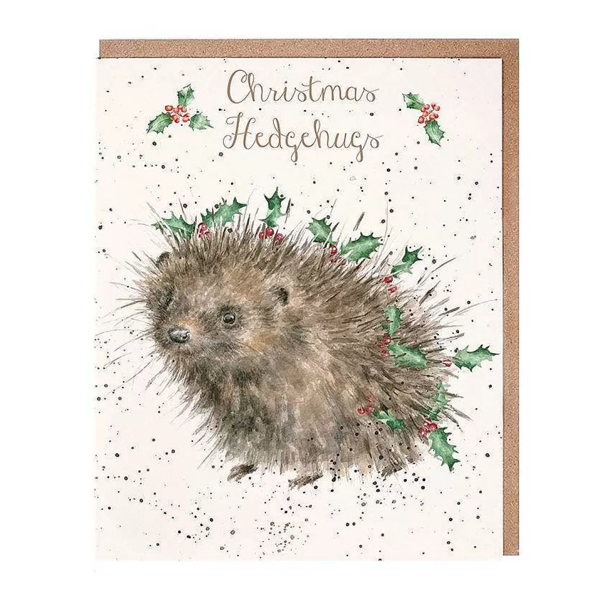 Boxed Christmas Cards>Wrendale Designs Christmas Hedgehugs' Hedgehog Card Pack