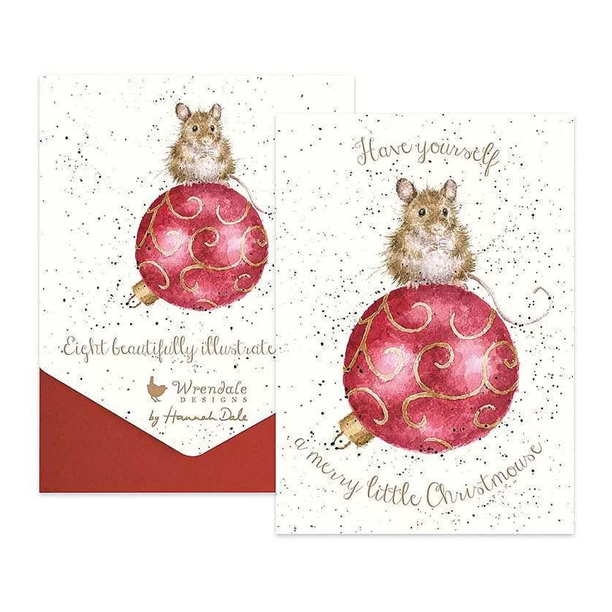 Boxed Christmas Cards>Wrendale Designs Christmouse' Mouse Card Pack