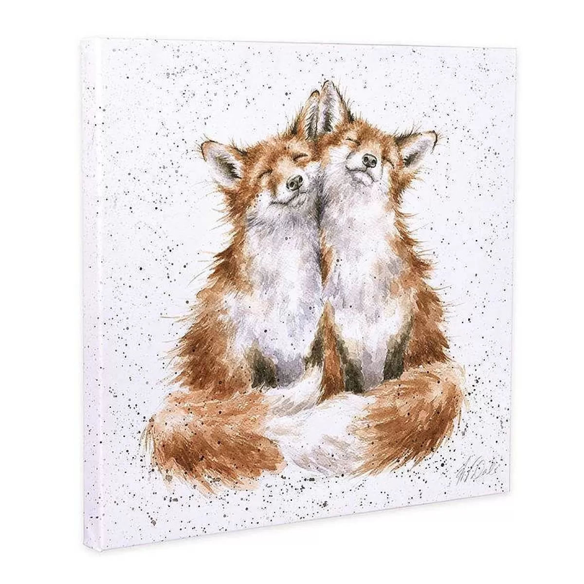 Canvas Prints>Wrendale Designs Contentment' Fox Canvas