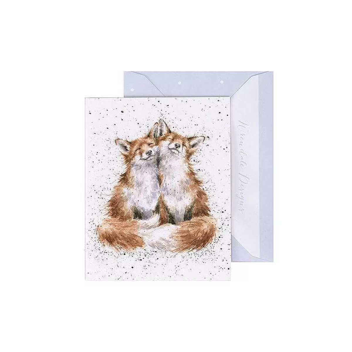 Gift Enclosure Cards>Wrendale Designs Contentment' Fox Enclosure Card