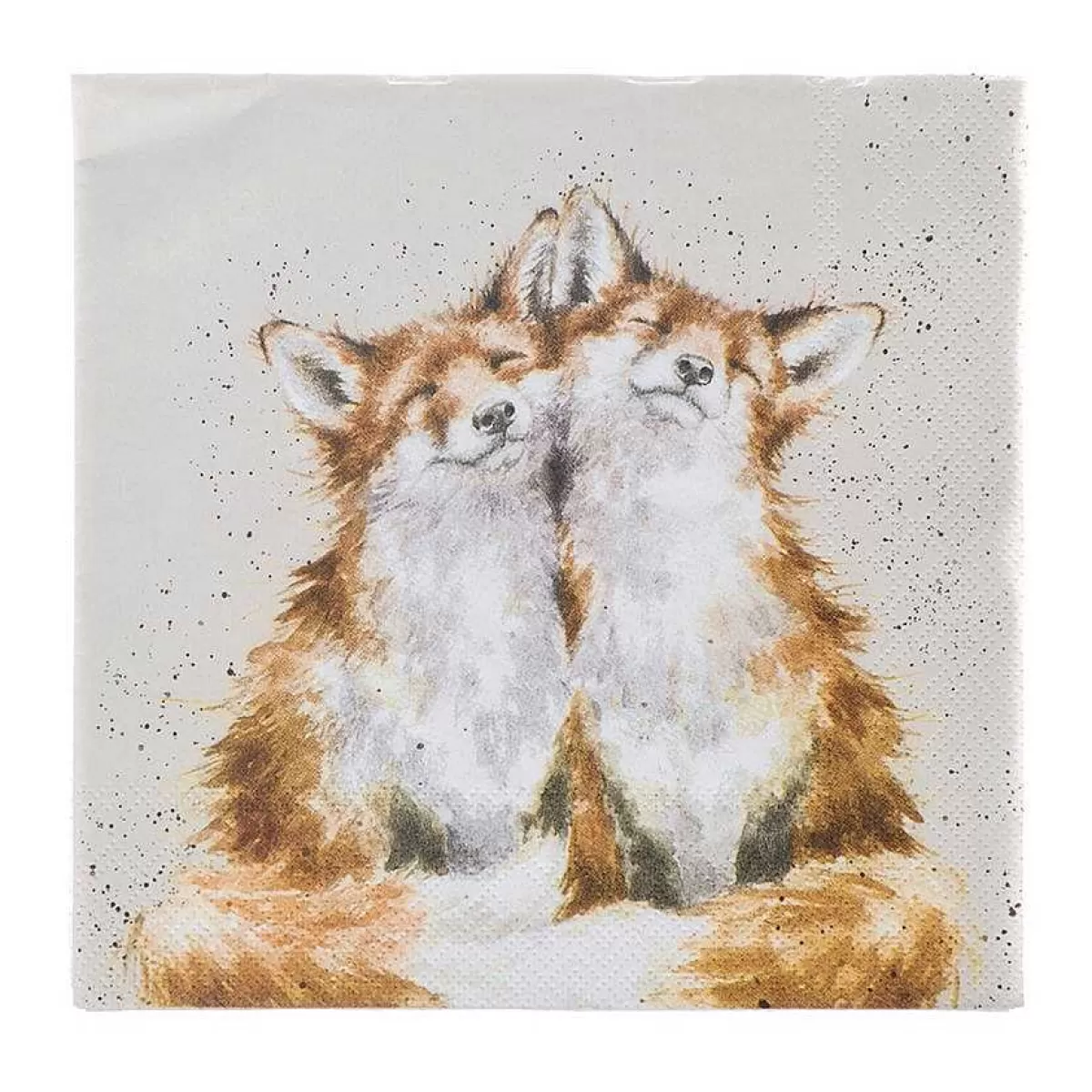 Napkins>Wrendale Designs Contentment' Fox Napkins