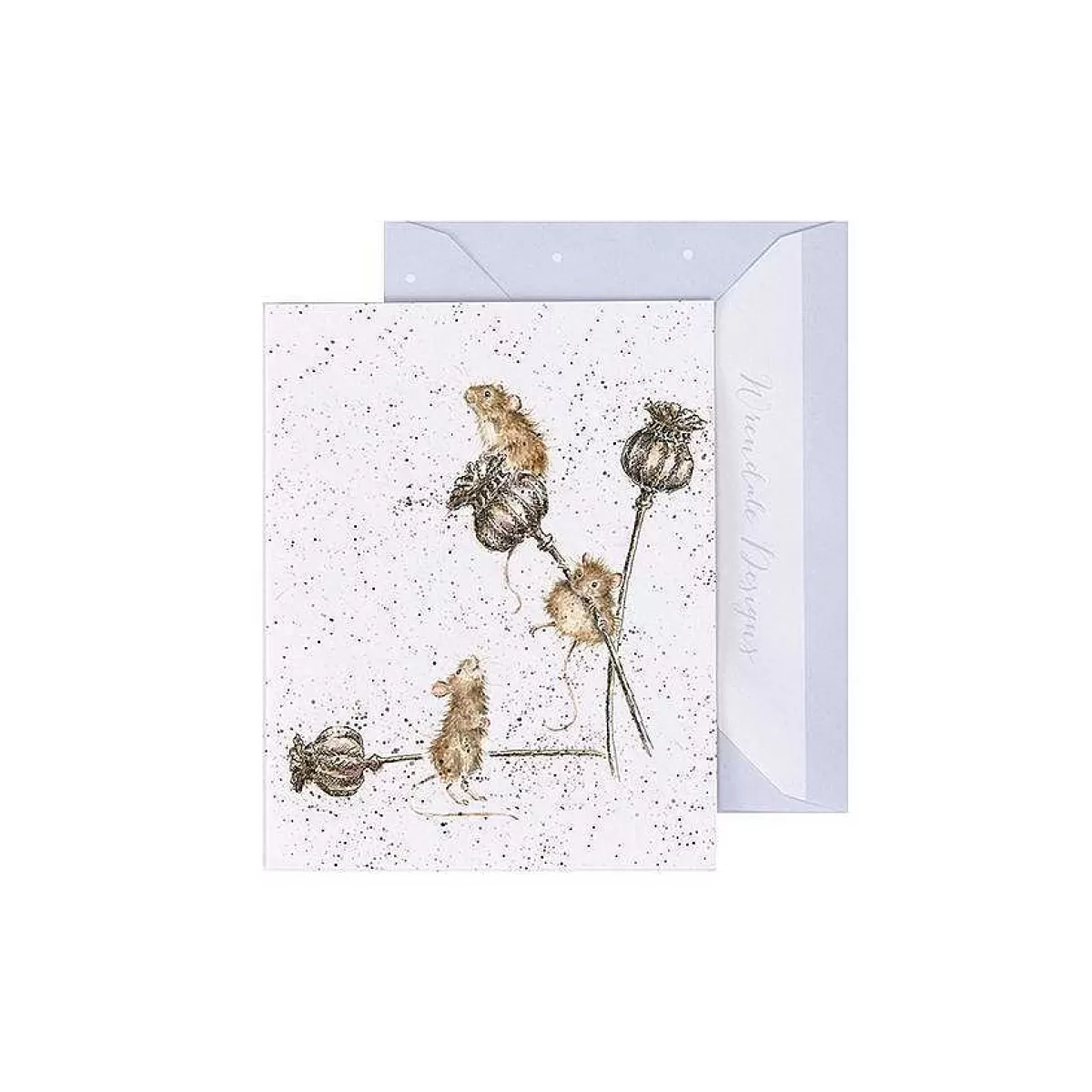 Gift Enclosure Cards>Wrendale Designs Country Mice' Mouse Enclosure Card