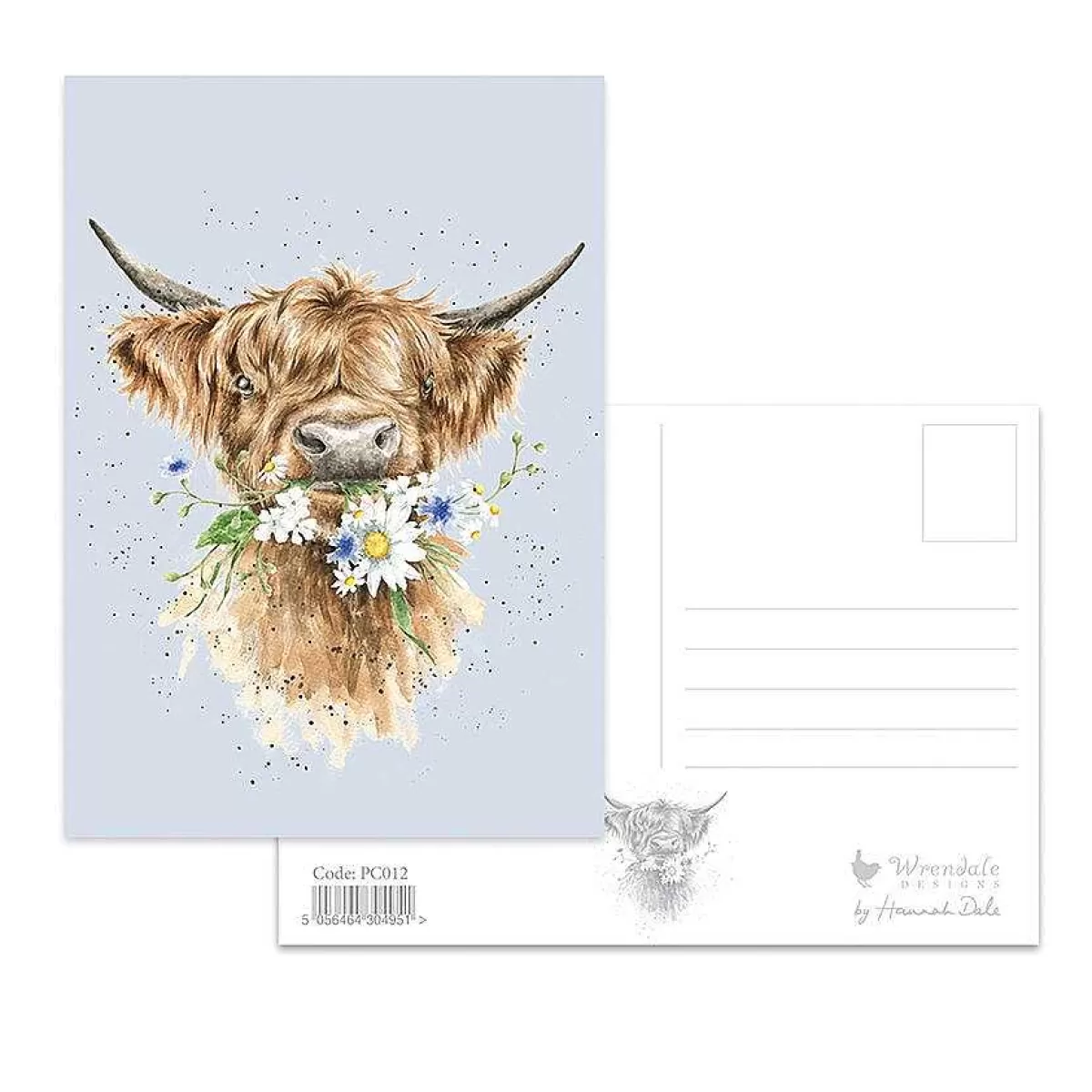 Postcards>Wrendale Designs Daisy Coo' Postcard