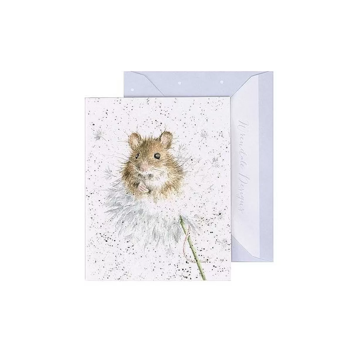 Gift Enclosure Cards>Wrendale Designs Dandelion' Mouse Enclosure Card