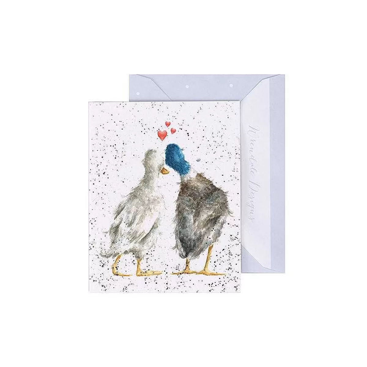 Gift Enclosure Cards>Wrendale Designs Duck Love' Duck Enclosure Card