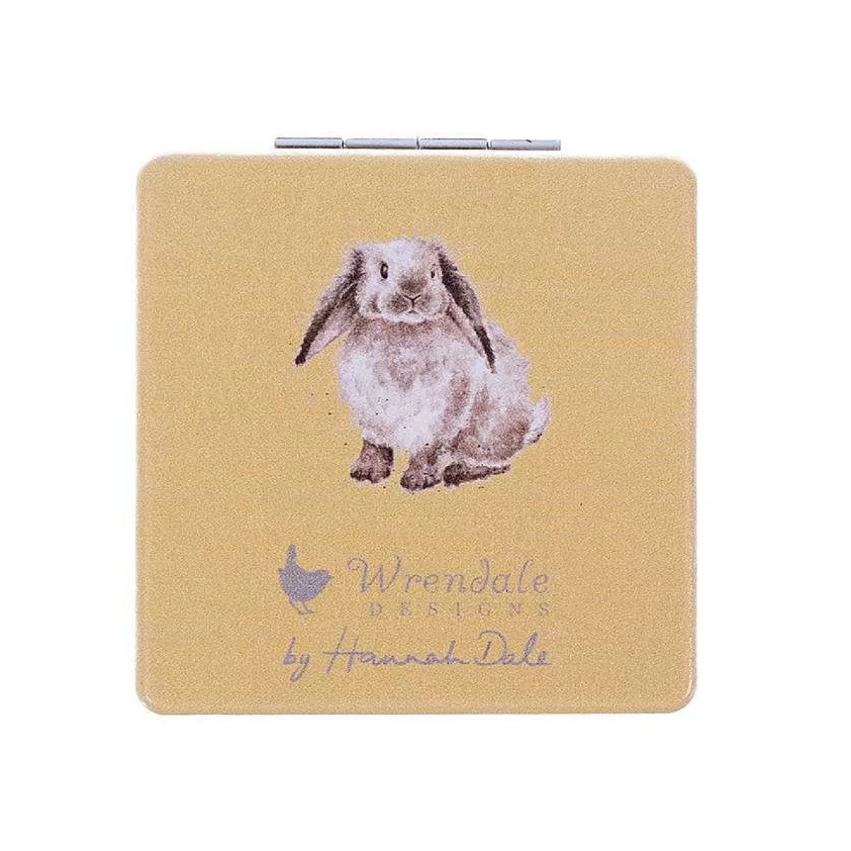 Compact Mirrors>Wrendale Designs Earisistible' Rabbit Compact Mirror