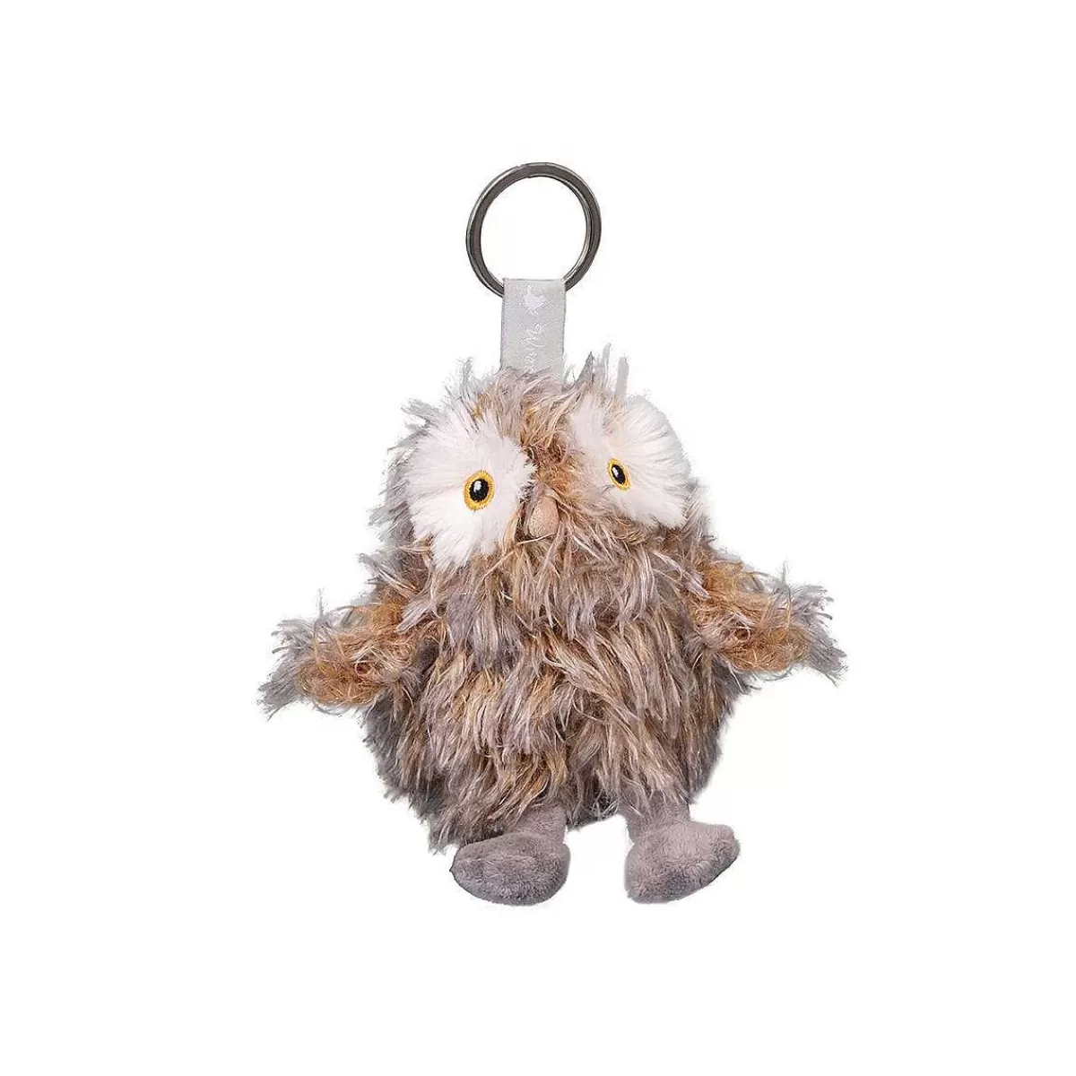 Plush Toy Collection>Wrendale Designs Elvis' Owl Plush Character Keyring