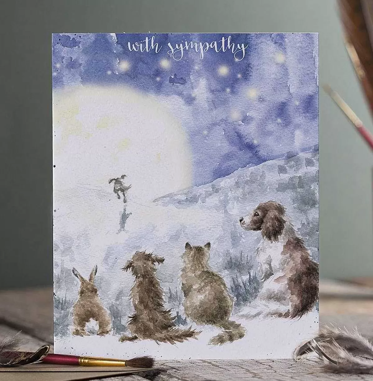 Other Occasions>Wrendale Designs Farewell Friend' Pet Sympathy Card