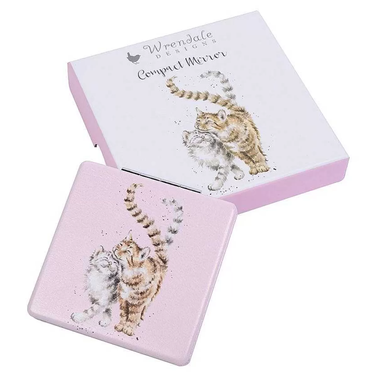 Compact Mirrors>Wrendale Designs Feline Good' Cat Compact Mirror