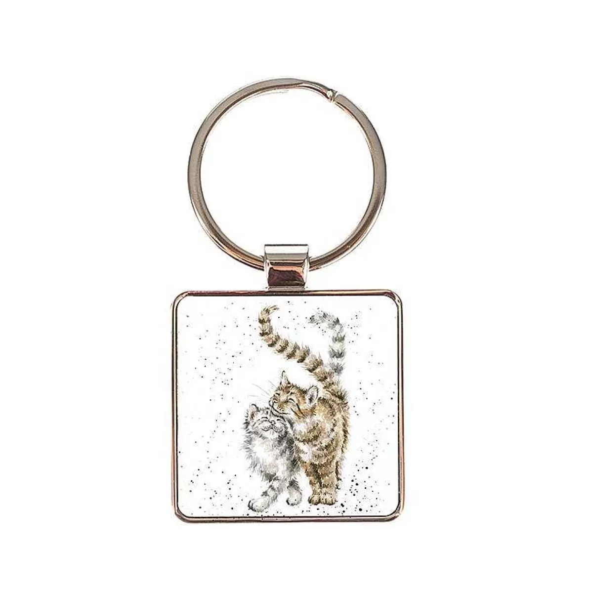 Keychains>Wrendale Designs Feline Good' Cat Keychain