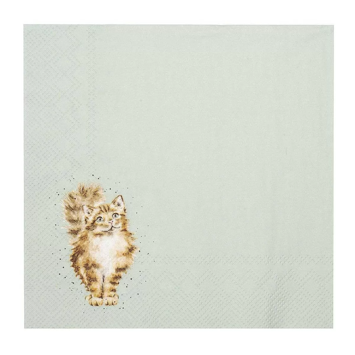 Napkins>Wrendale Designs Feline Good' Cat Lunch Napkin