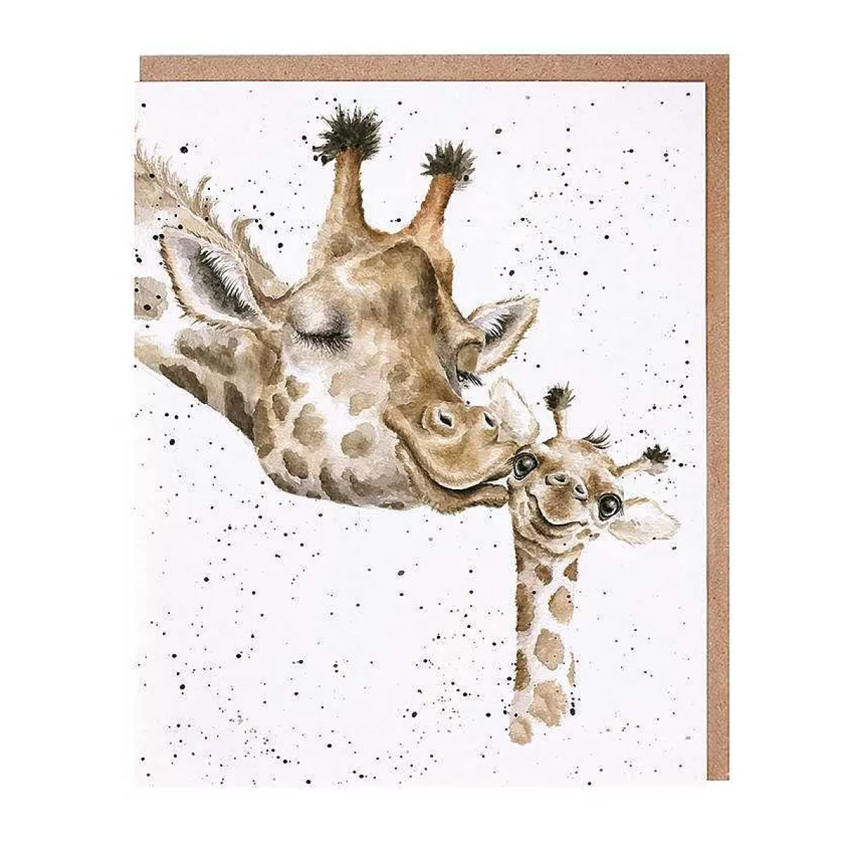 Notecards & Memo Blocks>Wrendale Designs First Kiss' Giraffe Notecard Set