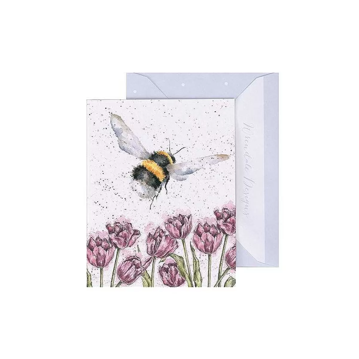 Gift Enclosure Cards>Wrendale Designs Flight Of The Bumblebee' Bee Enclosure Card