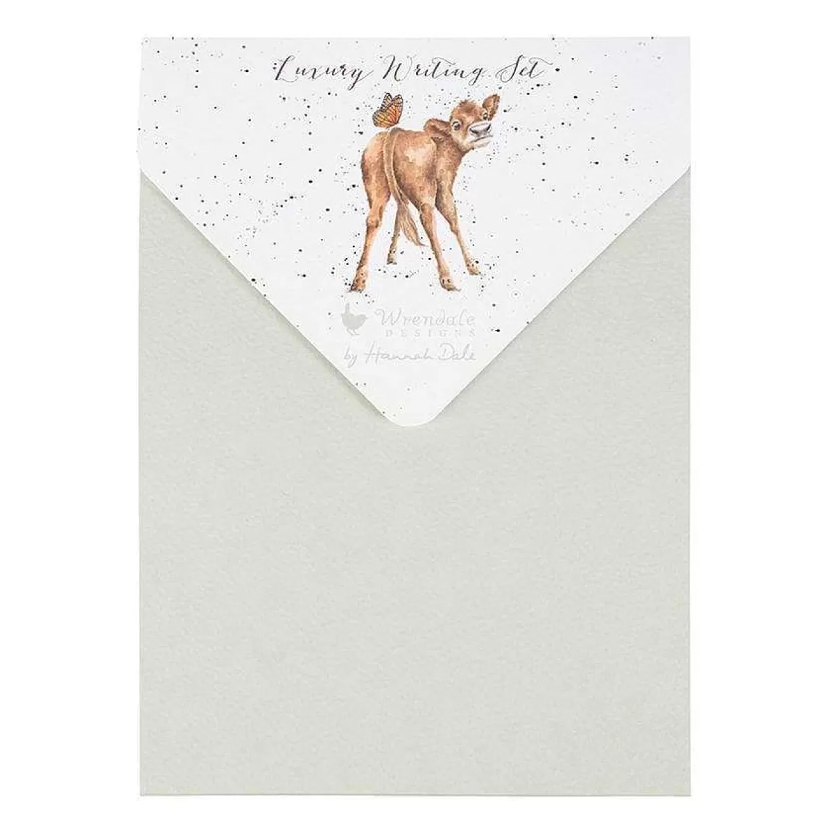 Letter Writing Sets>Wrendale Designs Flutterly Fabulous' Cow Letter Writing Set