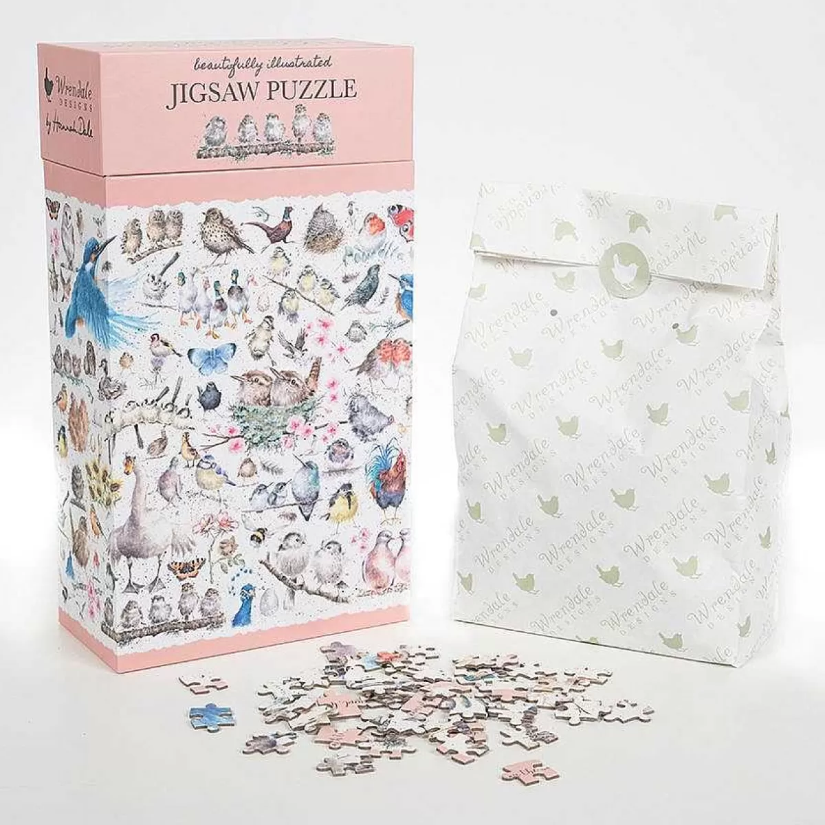 Jigsaw Puzzles & Playing Cards>Wrendale Designs Garden Birds' Bird Jigsaw Puzzle