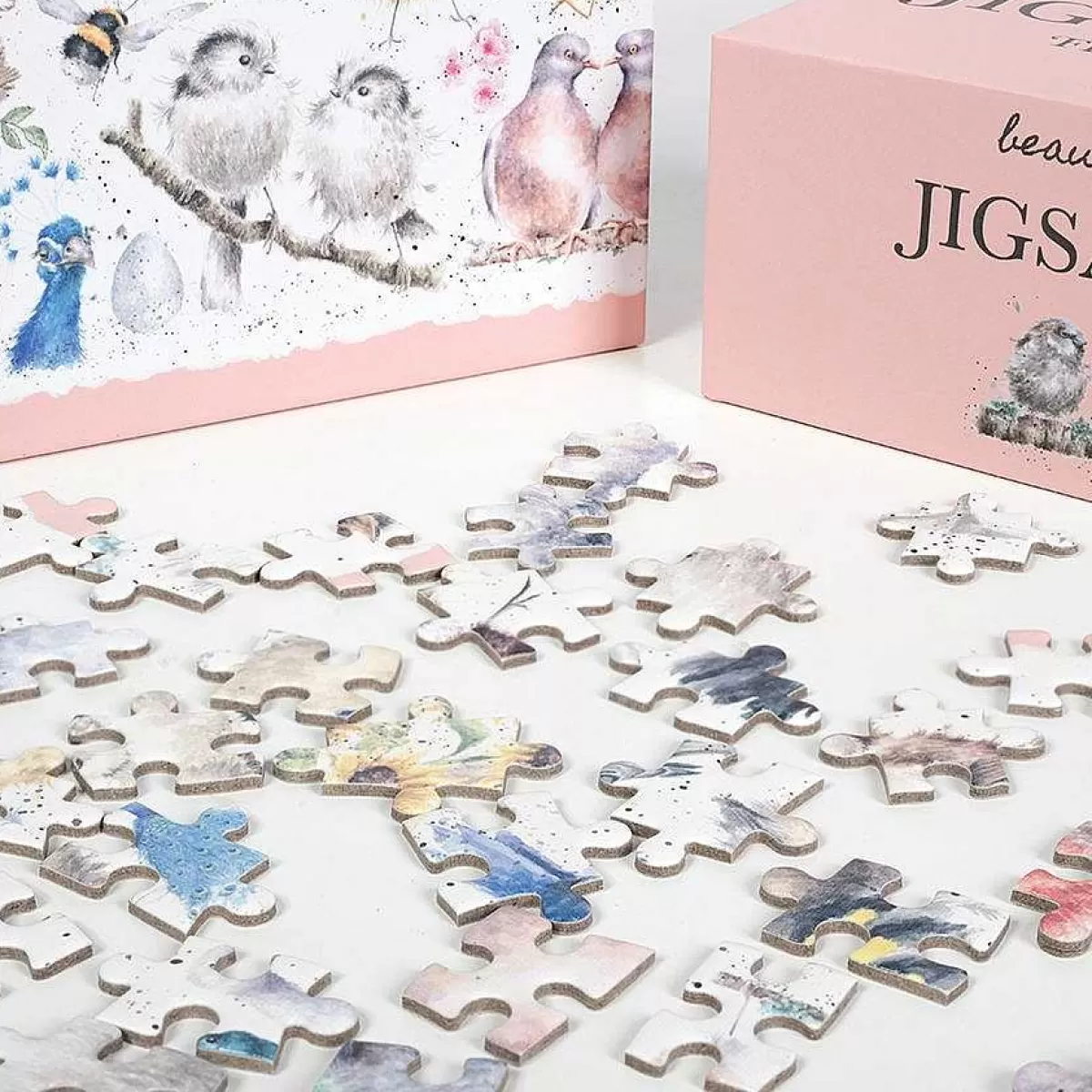 Jigsaw Puzzles & Playing Cards>Wrendale Designs Garden Birds' Bird Jigsaw Puzzle