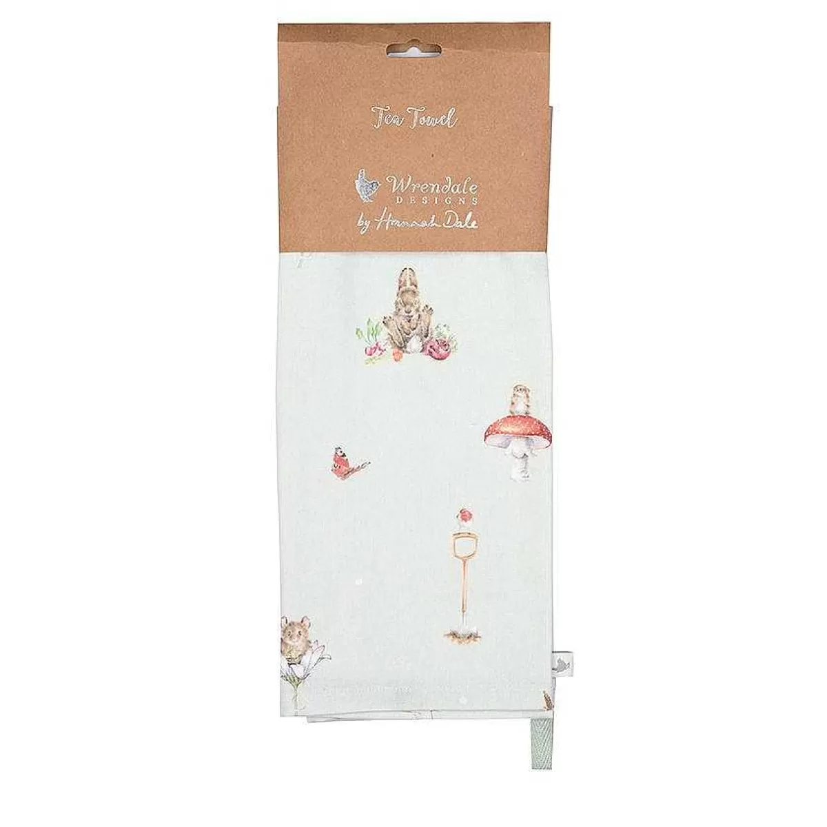 Kitchen Textiles>Wrendale Designs Garden Friends' Garden Animal Dish Towel